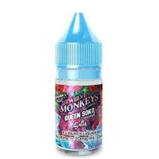 Twelve monkeys E-juice TWELVE MONKEYS ICED E-LIQUID SALT