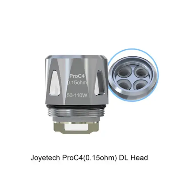 JOYETECH JOYTECH PRO C4 0.15 OHM SINGLE