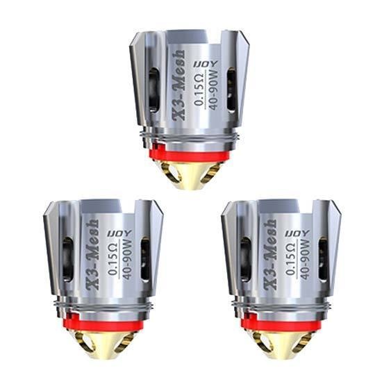 Order Now! IJOY Avanger X3-C3 Sextuple 0.15 ohm (3 PACK)