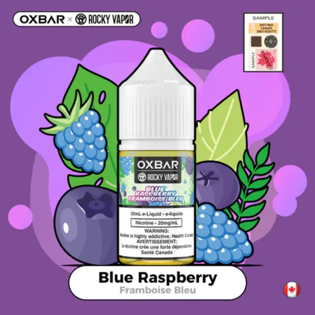 OXBAR ROCKY VAPOR OXBAR E-LIQUID SALT NIC