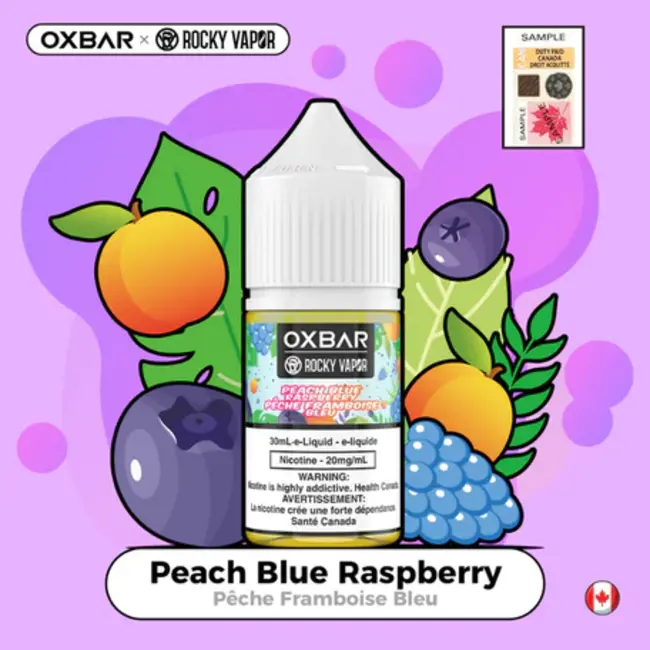 OXBAR ROCKY VAPOR OXBAR E-LIQUID SALT NIC