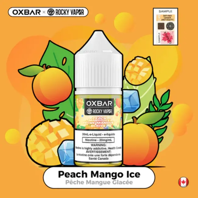 OXBAR ROCKY VAPOR OXBAR E-LIQUID SALT NIC