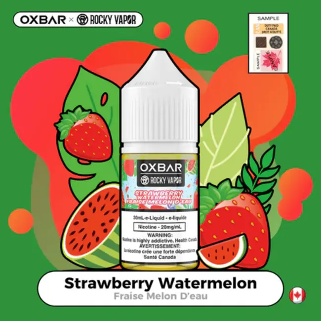 OXBAR ROCKY VAPOR OXBAR E-LIQUID SALT NIC