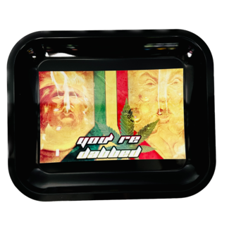 SMOKE YOURE DAB STEEL LARGE ROLLING TRAY