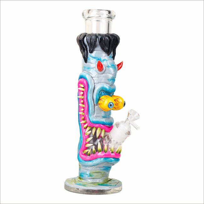 KAPOW 14'' RESIN 3D ARTWORK STRAIGHT BONG-D30005