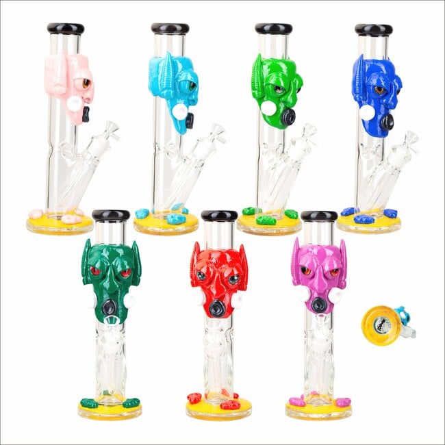 KAPOW 14'' RESIN 3D ARTWORK STRAIGHT BONG-D30014