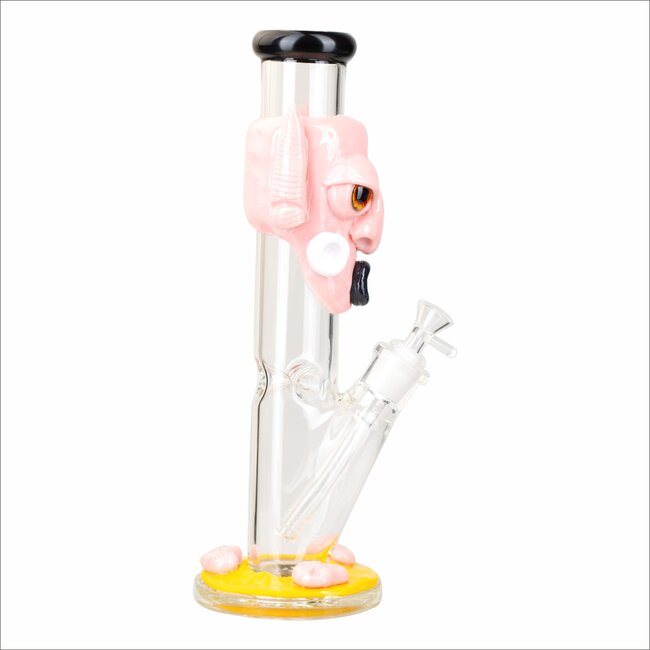 KAPOW 14'' RESIN 3D ARTWORK STRAIGHT BONG-D30014