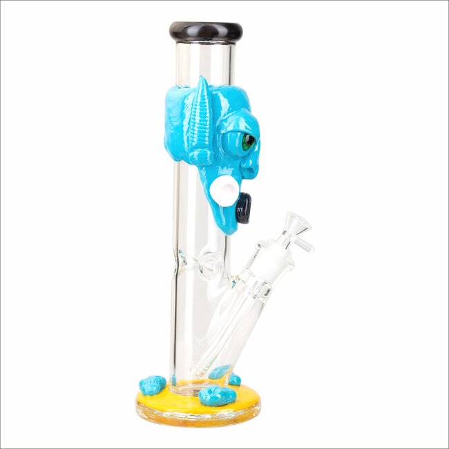 KAPOW 14'' RESIN 3D ARTWORK STRAIGHT BONG-D30014