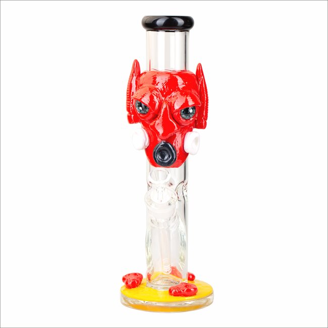 KAPOW 14'' RESIN 3D ARTWORK STRAIGHT BONG-D30014