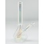 12'' CLEAR DIAMOND BASE  BEAKER BONG C-7