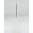 12'' CLEAR DIAMOND BASE  BEAKER BONG C-7