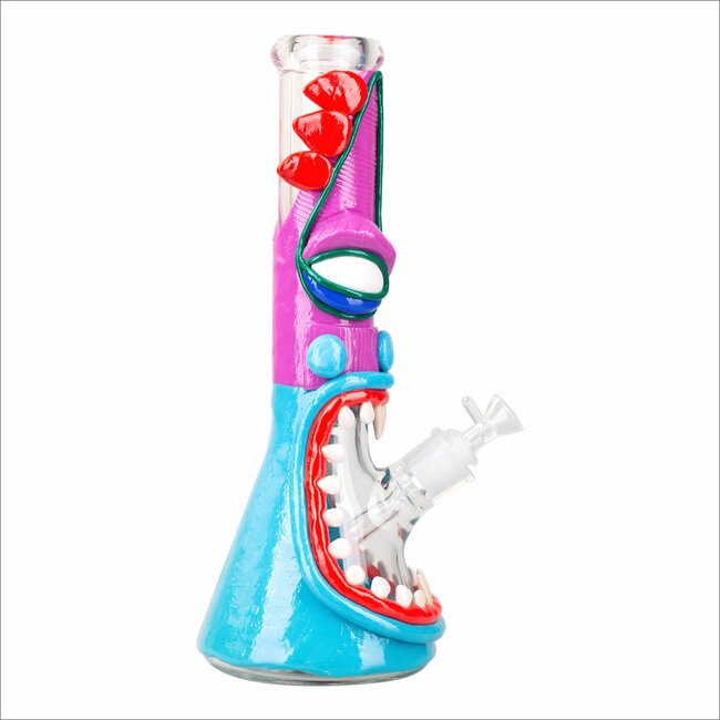 KAPOW 14'' RESIN 3D ARTWORK  BEAKER BONG-D30028