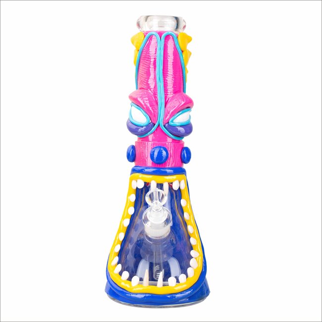 KAPOW 14'' RESIN 3D ARTWORK  BEAKER BONG-D30028