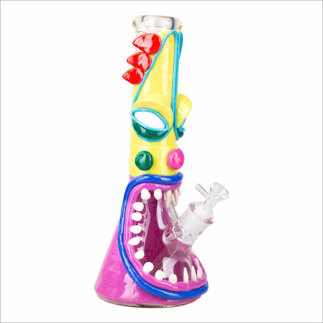 KAPOW 14'' RESIN 3D ARTWORK  BEAKER BONG-D30028