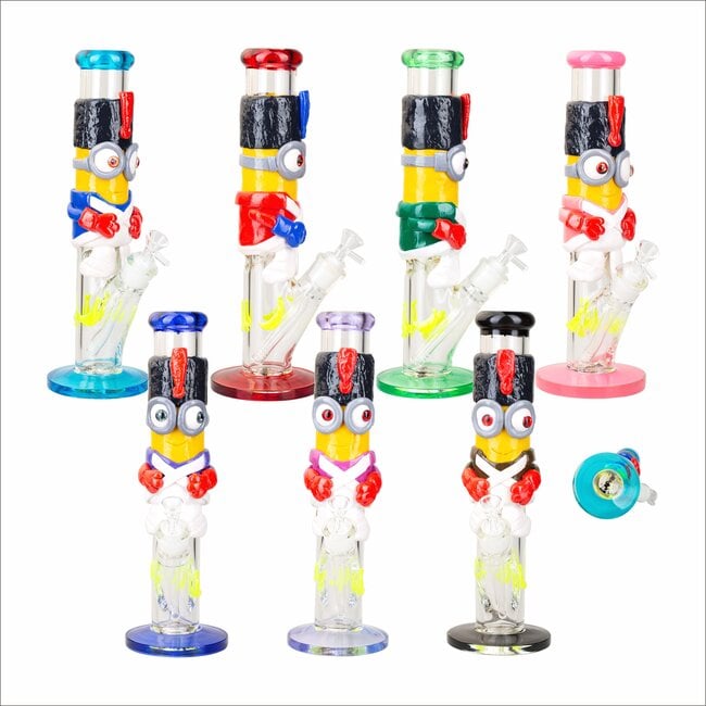 KAPOW 14'' RESIN 3D ARTWORK STRAIGHT BONG-D30006