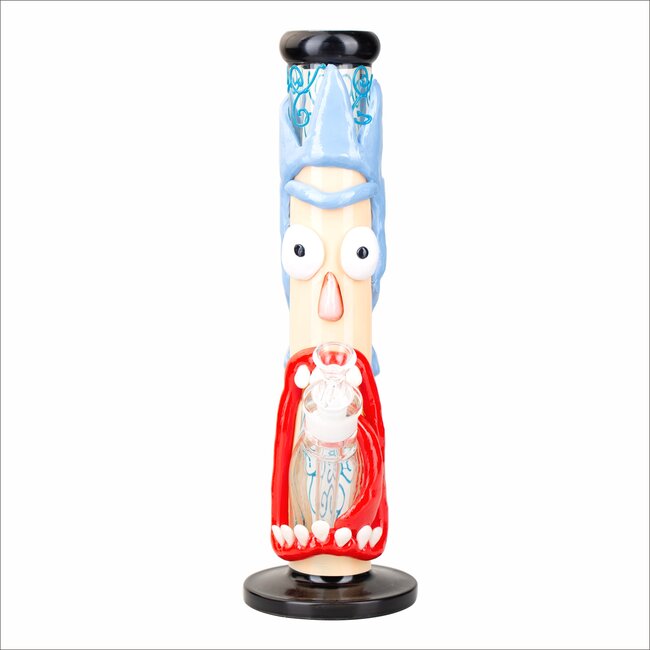 KAPOW 14'' RESIN 3D ARTWORK STRAIGHT BONG-D30059