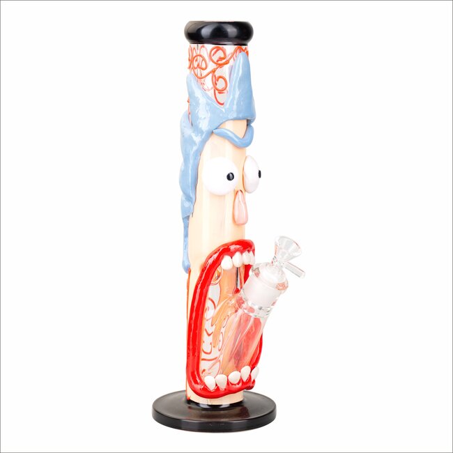 KAPOW 14'' RESIN 3D ARTWORK STRAIGHT BONG-D30059