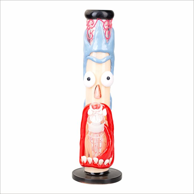 KAPOW 14'' RESIN 3D ARTWORK STRAIGHT BONG-D30059