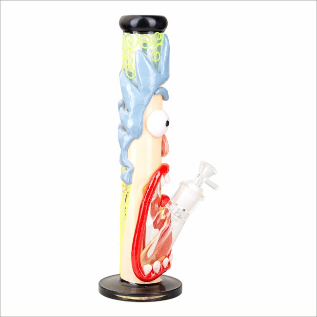 KAPOW 14'' RESIN 3D ARTWORK STRAIGHT BONG-D30059