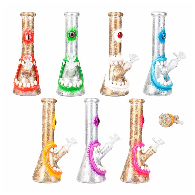 KAPOW 10'' RESIN 3D ARTWORK  BEAKER BONG D30071