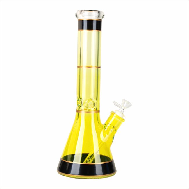 KAPOW 14'' TWO TONE COLOR  BEAKER BONG D30069