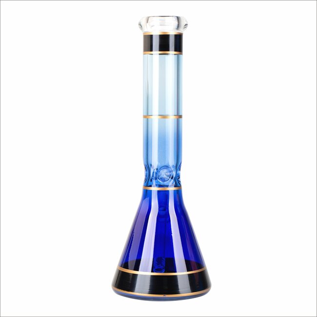 KAPOW 14'' TWO TONE COLOR  BEAKER BONG D30069
