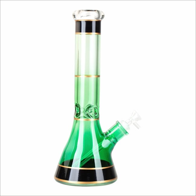 KAPOW 14'' TWO TONE COLOR  BEAKER BONG D30069