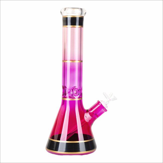KAPOW 14'' TWO TONE COLOR  BEAKER BONG D30069
