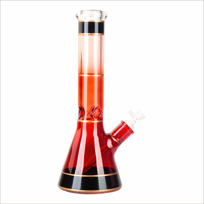 KAPOW 14'' TWO TONE COLOR  BEAKER BONG D30069