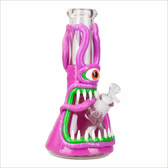 KAPOW 12''  RESIN 3D ARTWORK BEAKER BONG-D30034