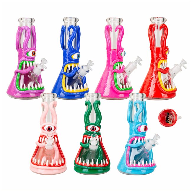 KAPOW 12''  RESIN 3D ARTWORK BEAKER BONG-D30034