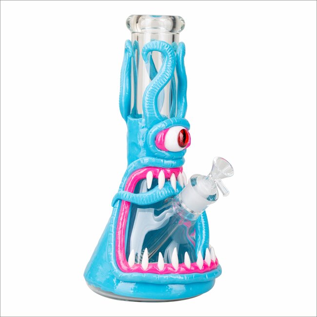 KAPOW 12''  RESIN 3D ARTWORK BEAKER BONG-D30034