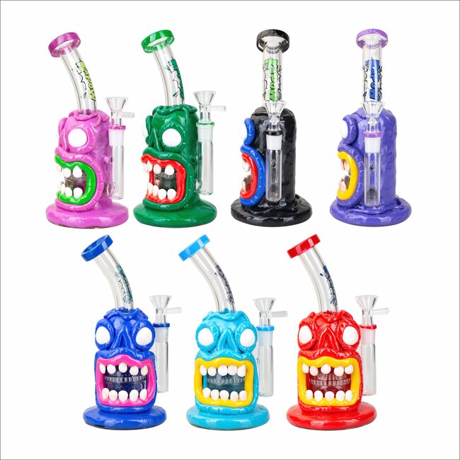 KAPOW 8'' RESIN 3D DAB RIG D30050 KAPOW 8'' RESIN 3D DAB RIG D30050