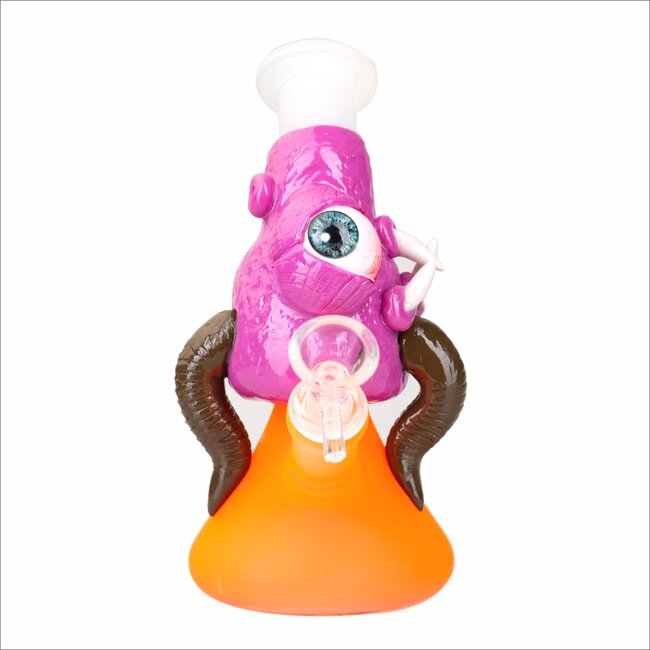 KAPOW 7'' RESIN 3D ARTWORK BEAKER BONG D30060