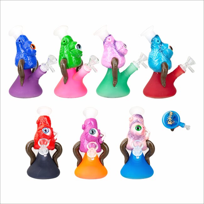 KAPOW 7'' RESIN 3D ARTWORK BEAKER BONG D30060