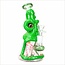 KAPOW 8'' RESIN 3D  DAB RIG D30042