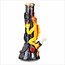 KAPOW 14'' RESIN 3D ARTWORK  BEAKER BONG-D30022