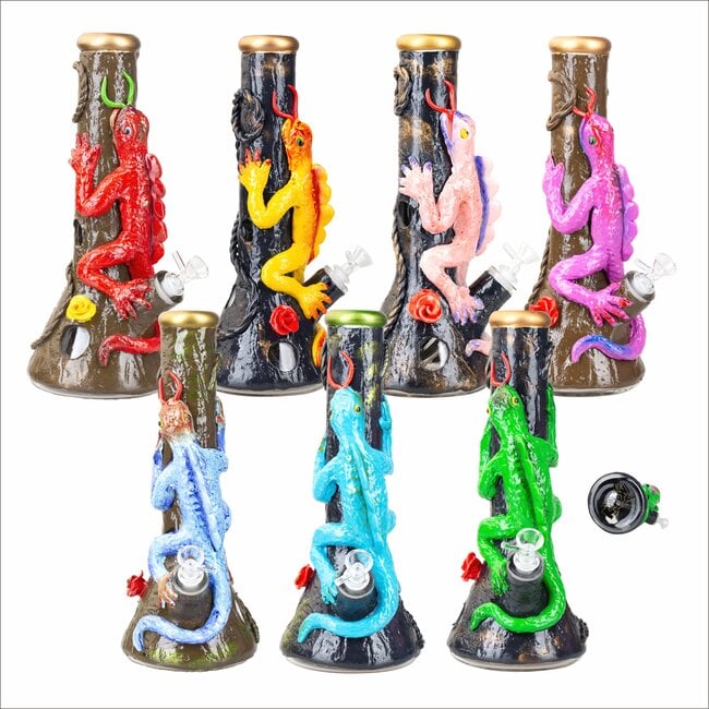 KAPOW 14'' RESIN 3D ARTWORK  BEAKER BONG-D30022