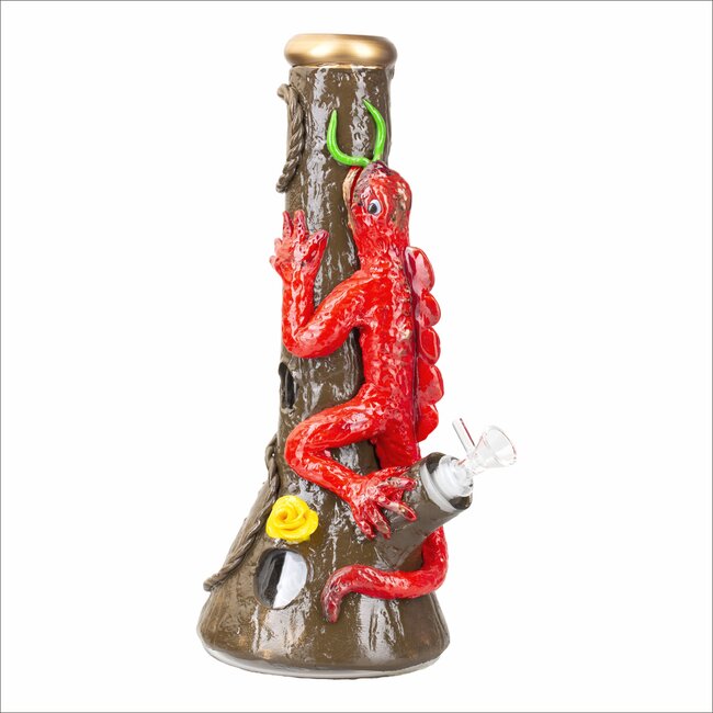 KAPOW 14'' RESIN 3D ARTWORK  BEAKER BONG-D30022