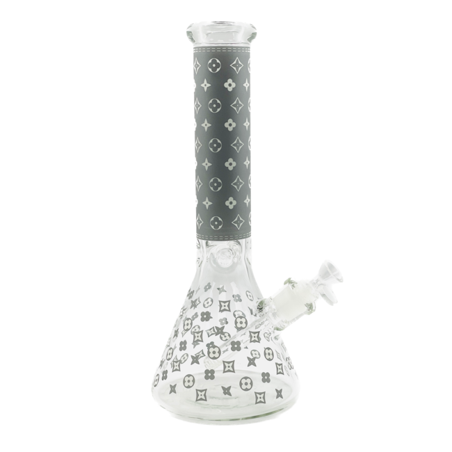 12'' LUXURY PATTERN BAKER  BONG 7MM(MG-12-Y-M)