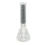 12'' LUXURY PATTERN BAKER  BONG 7MM(MG-12-Y-M)