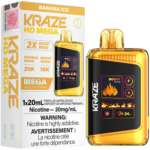 Kraze HD Mega 20k Puffs
