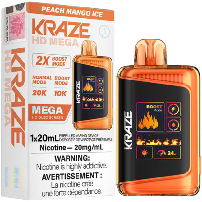 KRAZE KRAZE HD MEGA DISPOSABLE 20K