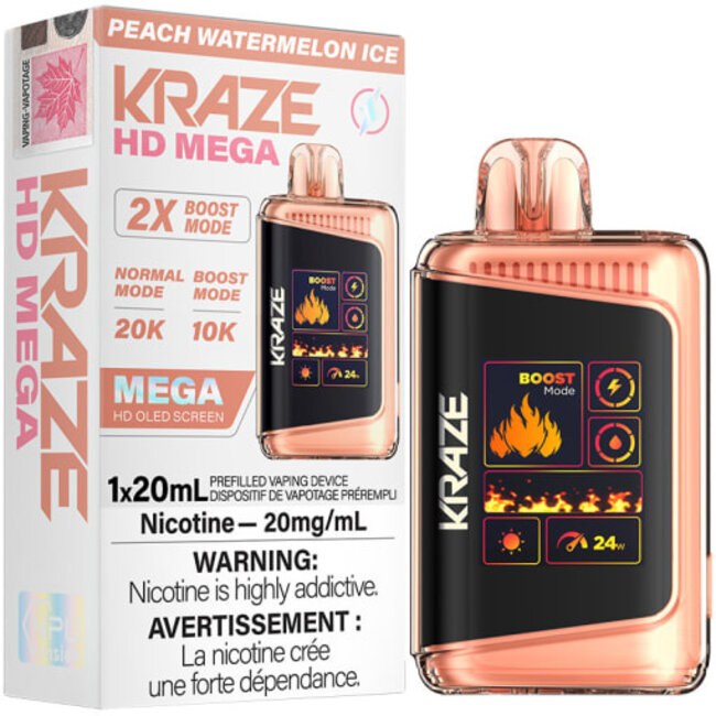 KRAZE KRAZE HD MEGA DISPOSABLE 20K