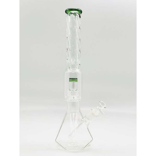 16'' TWISTED DIAMOND BEAKER BONG MA-BG283