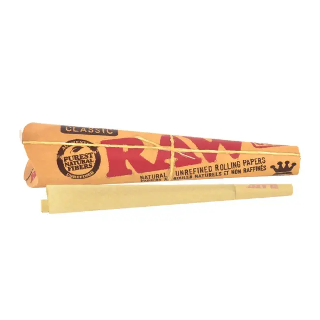 RAW RAW PRE-ROLLED CONE 1¼ – 6/PACK