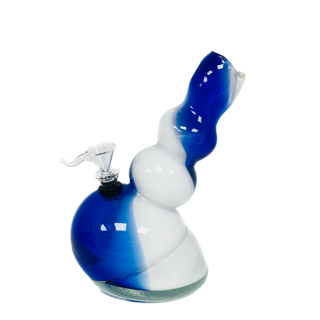 SOFT GLASS 7'' SIDE WAYS GLASS BONG