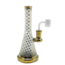 CRYSTAL GLASS 7.7" DAP RIG C6247-1