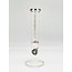 CRYSTAL GLASS 12'' STRAIGHT TUBE ICE CATCHER BONG 7MM C2163