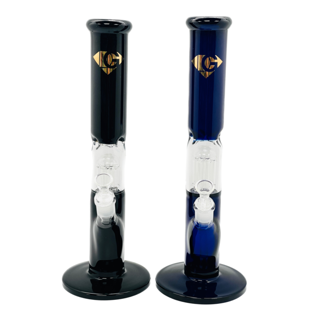 DIAMOND 17'' TREE PERC STRAIGHT WATER PIPE C2158